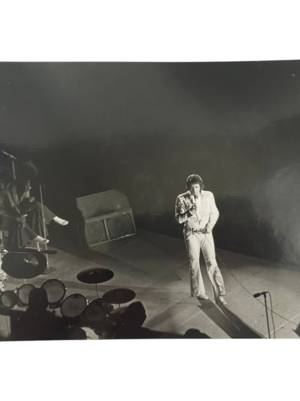 Elvis Presley Glossy 8x10 Photo Believed To Be Last Memphis Concert July 5 1976
